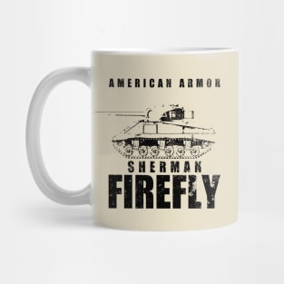 WW2 Sherman Firefly (distressed) Mug